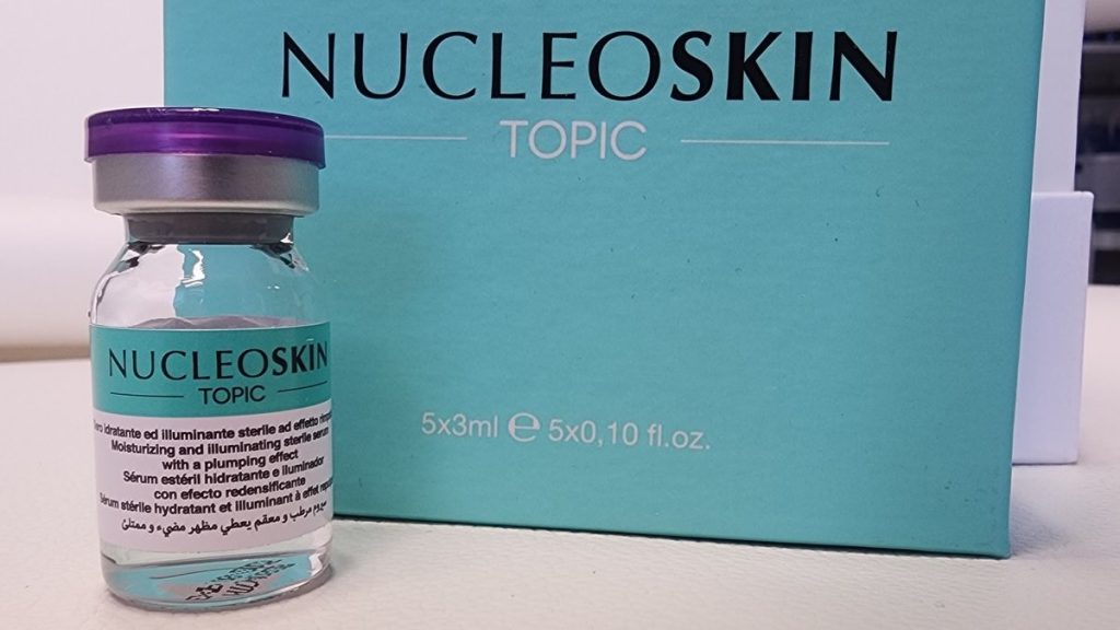 Topical hydrating skin serum used in skin care and acne treatment plans at Beauty Maison Aesthetics, Vaughan